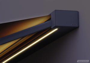 Zintegrowane oświetlenie LED w kasecie